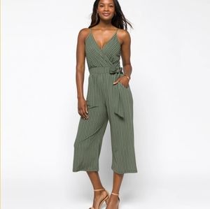 Kaileigh Knit Crop Jumpsuit